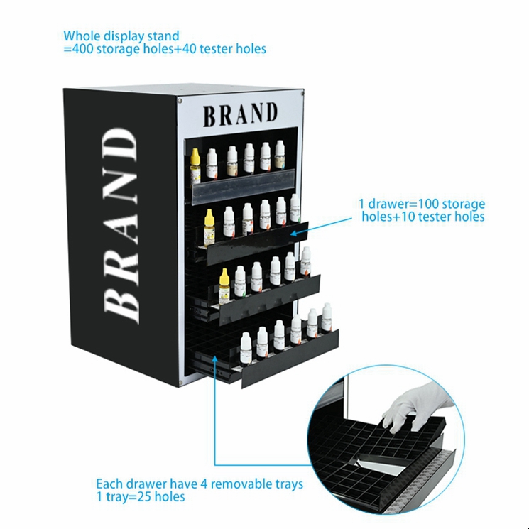 e liquid display stand