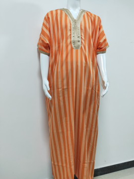 60 Inch Cotton Short sleeves thobe Mens morocco