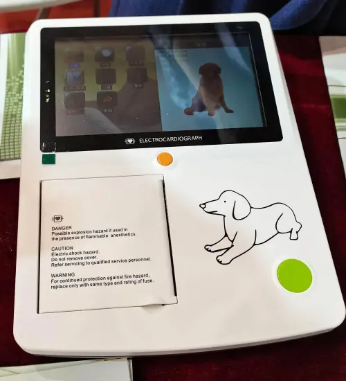Vet Portable 3 Channel Veterinary ECG for animal