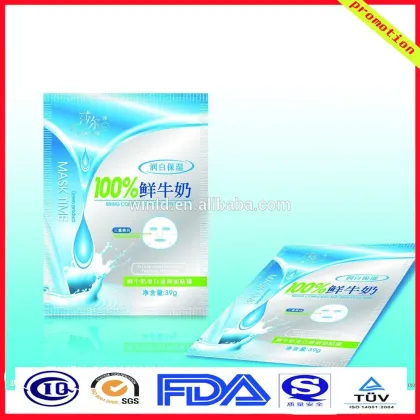 facial mask pouches