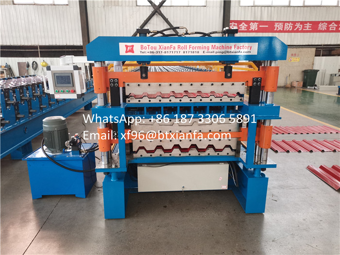 Three Layer Roll Forming Machine