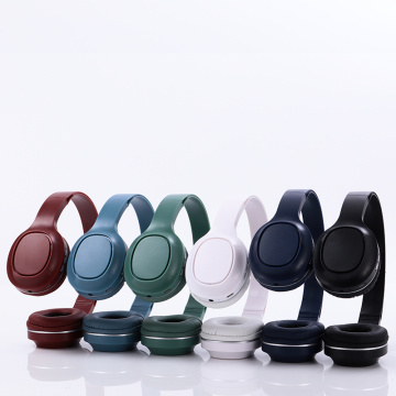 Bluetooth TF Card Stylish Headphone Without Microphone