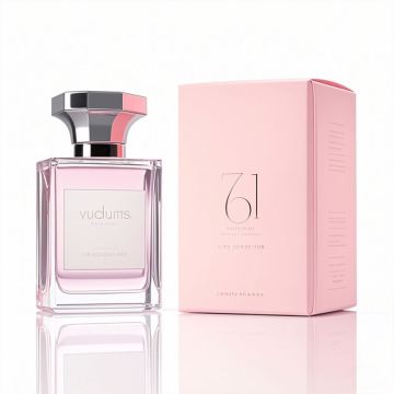 QT9311 Custom Luxury Perfume Gift Box with Adhesive Stickers