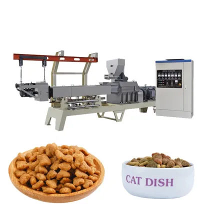 500 kg/h Pet Snacks Food Production Line