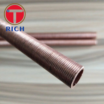 JIS H3300 C1100 Enhanced Condenser Steel Pipes