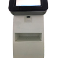Selfservice A4-documentscanner kiosk met barcodescanner