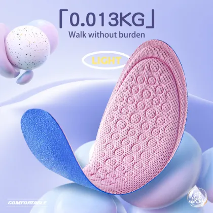 Wholesale Memory Foam Massage Insoles for Women's Running Shoes - MOQ 1 Pair