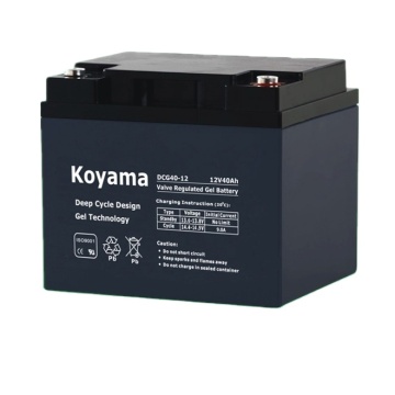 Factory Wholesale 12V 40Ah Deep Cycle Gel Electric Scooter Battery