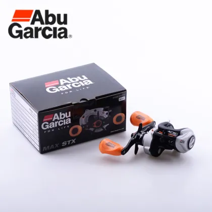 Abu Garcia MAX4 STX Baitcasting Reel with 6.4:1 Gear Ratio and 6.8kg Max Drag