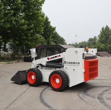 China Low Height 1575mm Mini Loader Skid Steer with Attachments Price