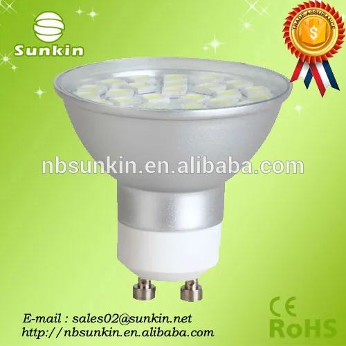 Hot selling low price led spot light gu10 aluminium with CE RoHS certificate