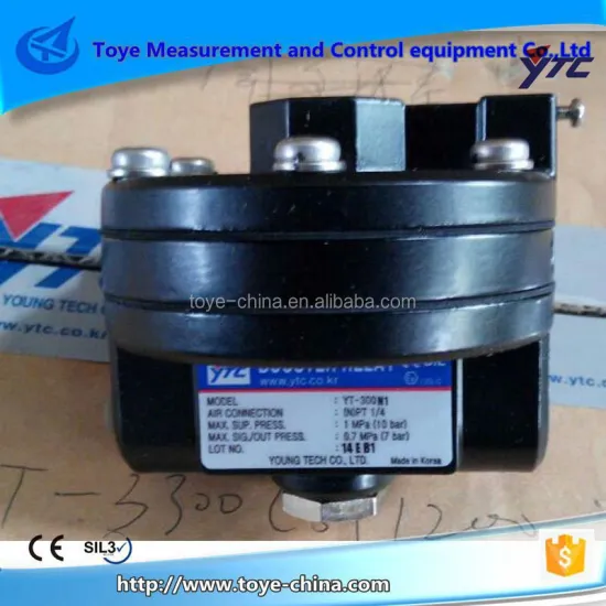 YTC YT-300 Valve Volume Booster for Accelerating Valve Movement Speed