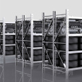 Medium Duty rostfritt stål Industrial Warehouse Rack