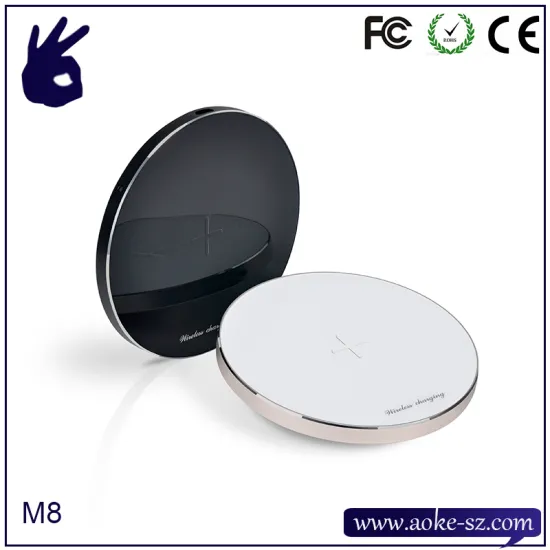 High Quality Qi Wireless Charger Pad of Ultra Thin Metal