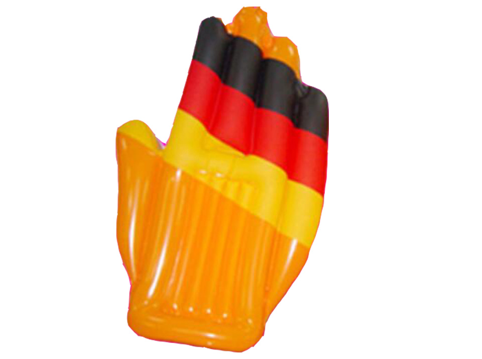 custom advertising giant inflatable finger hand with logo