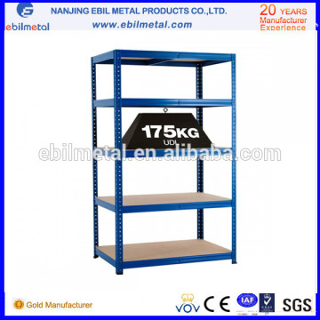 Easy disassembled and assembled boltless racking and shelving