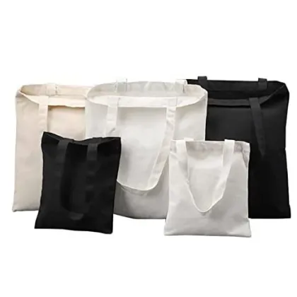 Eco Cotton Bags: Fashionable & Reusable Shopping Totes for Men and Women