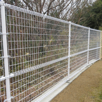 ornamental double loop wire mesh fence