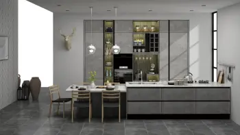 2020 Oulin modern design kitchen cabinet for sale