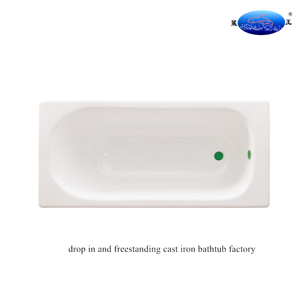 build-in cast iron bathtub for hotel and home