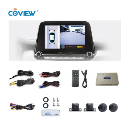 Night Vision Front Camera with Parking Sensor for Toyota Prius