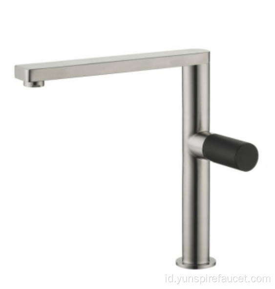 Faucet dapur mixer wastafel nikel