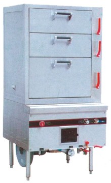 Sea food steamer , 3-door