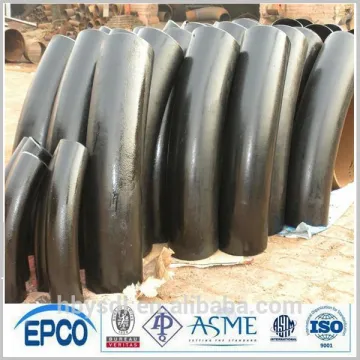 A234WPB carbon steel 180 degree equal bend 5d 3D 2D