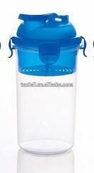 eco-friendly plastic food grade PP water cup short mouth cup plastic sealed cup 350ML 8802-2