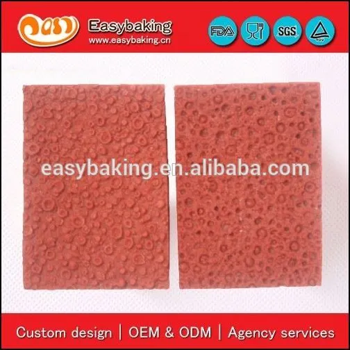 Customized veiner sugarcraft guccie fondant silicone mould