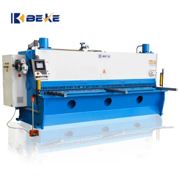 10mm CNC Guillotine Shear Machine for Stainless Steel Cutting with Delem DAC360 Control System
