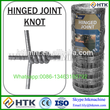 Farm knot metal hinge joint galvanized field fence fencing wire