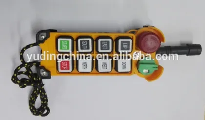 Electric Hoist Remote Control Wireless Remote Control TELECRANE for used truck crane,crane truck, truck crane 10 ton