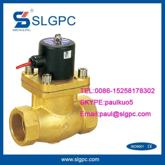 Pilot operated normally closed fountain steam solenoid valves 2 inch water solenoid valve SLGPC-2L500-50