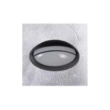 Aluminium bulkhead lights with frosted glass diffuser