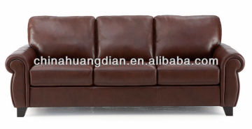 HDS1191 bamboo sofa set leather sofa