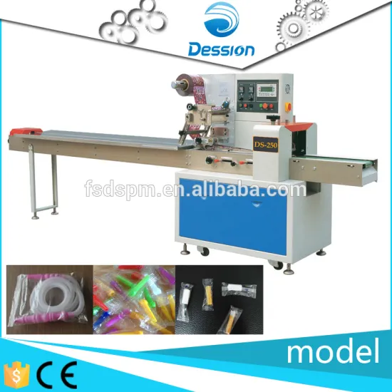 China machine horizontal flow eye dropper bottle packaging machine DS-250D