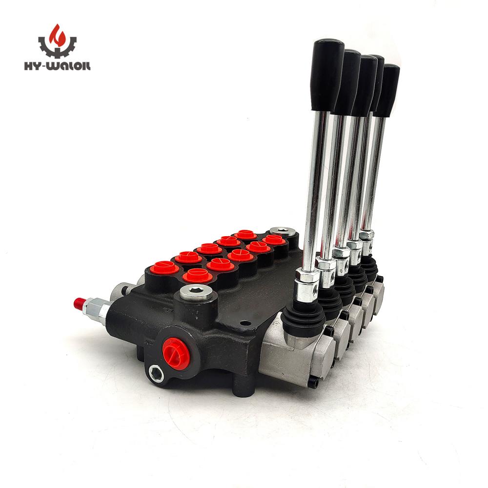 5 spool hydraulic control valve