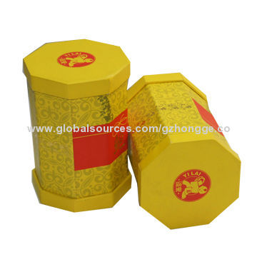 Paper Packaging Tubes for Canned Abalone, Sized 65x180mm