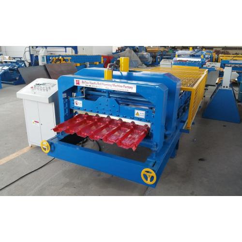 Croatia style Glazed Tile Roof Roll Forming Machine