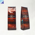 Foil roasted coffee beans packaging bags with valve