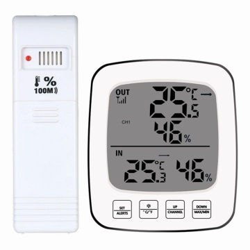 100 Meters Digital Thermometer Hygrometer for Indoor Outdoor