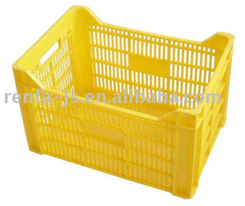 plastic supermarket hand basket and shopping basket