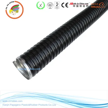 PVC coated corrugated conduits pipes
