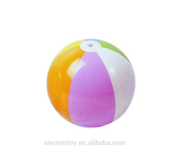 Multicolor PVC Inflatable Beach Ball