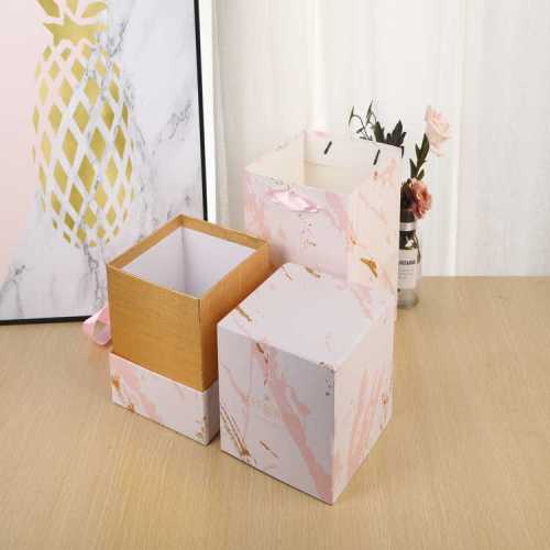 Caja de regalo de envasado de vela de cinta de lujo Boda