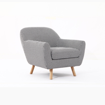 Moderne Gabriola stof lounge stol