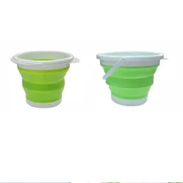 Sand Fold Bucket Collapsible Water Bucket