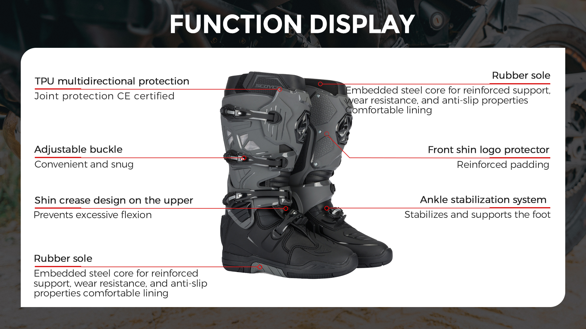 enduro motorcycle boots