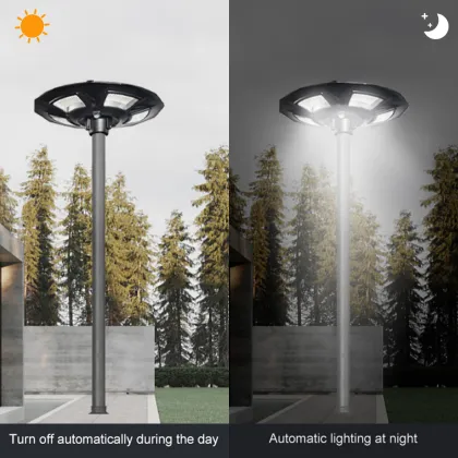 BOSUN Villa High Efficiency Solar Power UFO Garden Lights